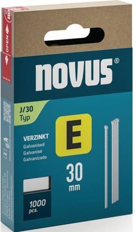 Nägel e Typ j Länge 30 mm Drahtbreite 1,2 mm mit Kopf