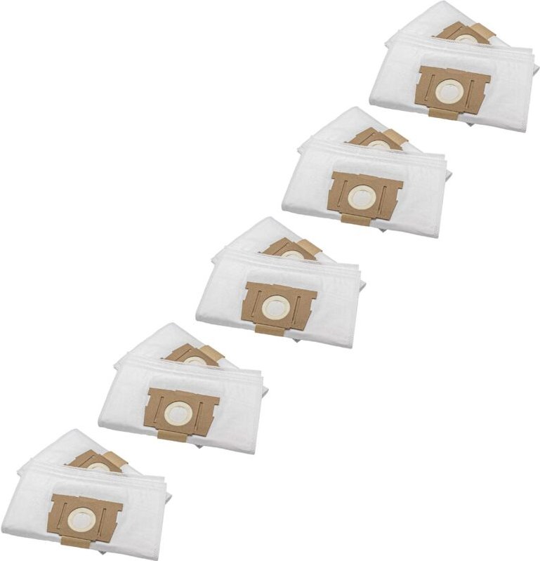 vhbw 50x Staubbeutel kompatibel mit Rowenta S Force RO 4700... 4799, RO 4500... 4599 Staubsauger - 36cm x 26cm Weiß