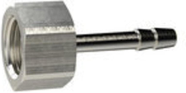 Aufschraubschlauchtülle, g 1/8 i., für Schl. lw 9, sw 14, ms vern. - Riegler