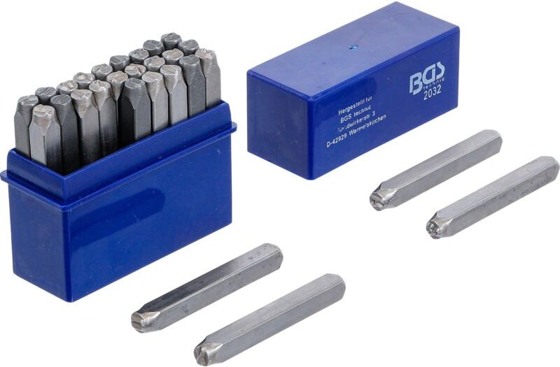 Einschlagbuchstaben 5 mm