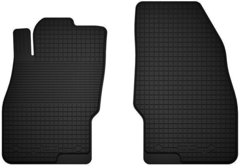 Vordere Gummifußmatten, universell passend für: Nissan Pathfinder 5-Sitzer (vor Facelift) (2005-2010)