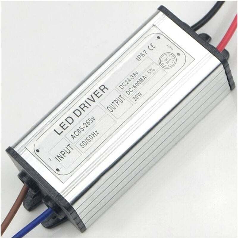 Thumbnail - Stabilisiertes Netzteil für LED-Scheinwerfer 220 v 10 w, 20 w, 30 w, 50 w, 80 w und 100 w - 20 Watt - Ymyny