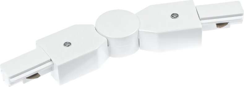 Verbinder für 1F-Lichtschienen, STROMVERSORGUNG, WEISS