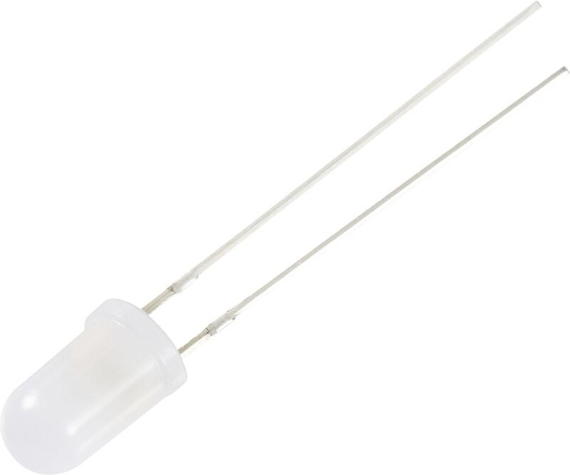 Tru Components - led bedrahtet Warmweiß Rund 5 mm 5800 mcd 15 ° 20 mA 3.1 v