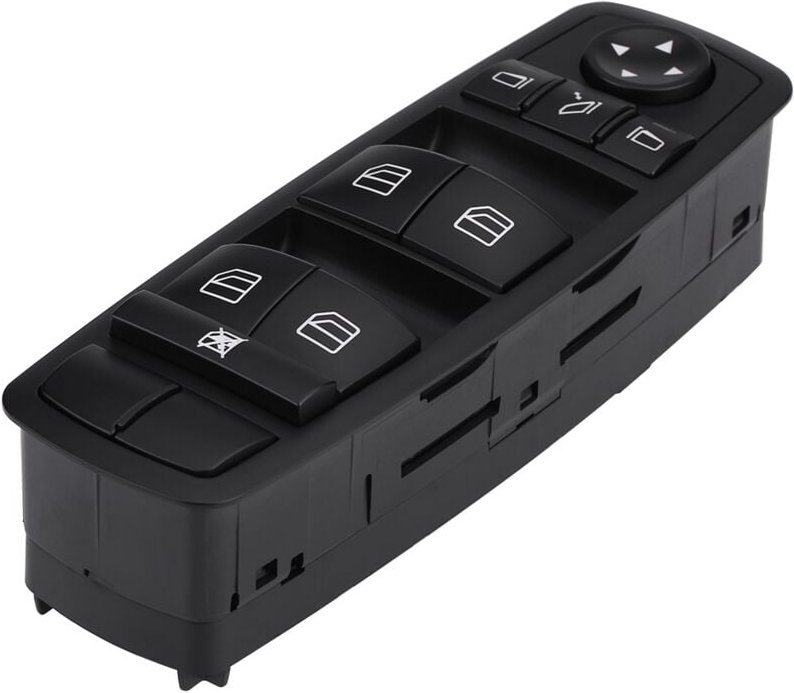 SUNXURY Fensterheber-Hauptschalter für Mercedes Benz GL320 GL350 ML320 ML350 R63 2007–2012 2518300290