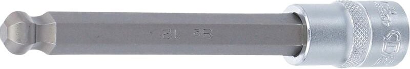 Bgs Technic - Bit-Einsatz Länge 140 mm Antrieb Innenvierkant 12,5 mm (1/2') Innensechskant mit Kugelkopf 12 mm