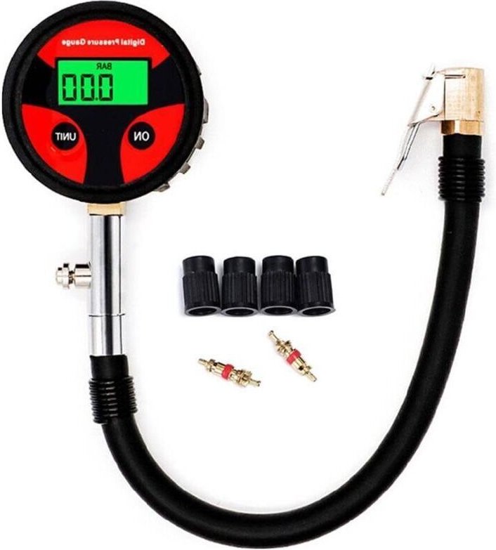 Digitales Reifendruckmessgerät, Reifendruckmesser, Reifendruckdetektor