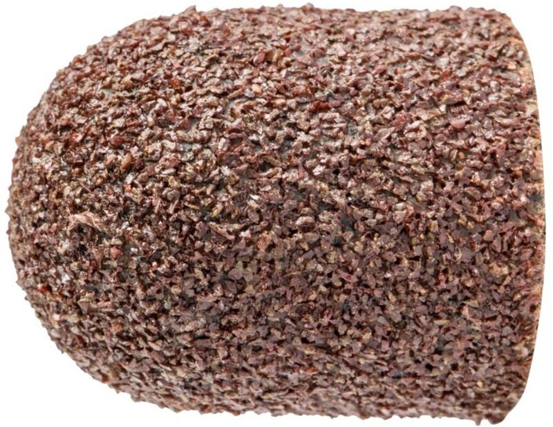 Schleifkappe POLICAP D13xH17mm K.60 WRC-Walzenrund braun PFERD