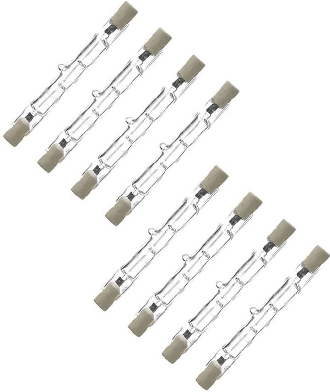 Linghhang - 8er-Pack R7S 118 mm 300 w dimmbare Halogen-Stiftglühbirne AC220-240 v J118 lineare Halogen-Flutlichter für L...