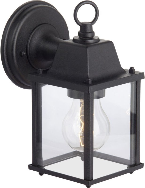 Brilliant Irvin 96186/06 Außenwandleuchte E27 60 W Schwarz