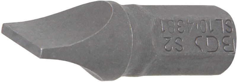 Bit Länge 30 mm Antrieb Außensechskant 8 mm (5/16') Schlitz 10 mm