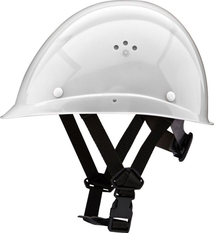 Maststeigerhelm, signalweiß