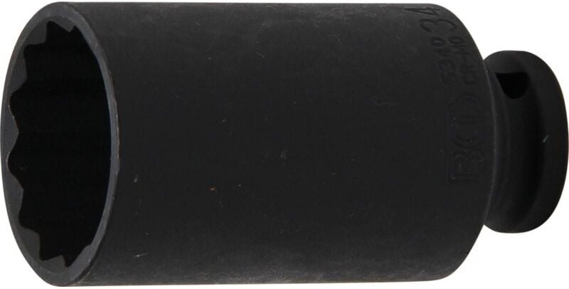 Bgs Technic - Kraft-Steckschlüssel-Einsatz Zwölfkant, tief Antrieb Innenvierkant 12,5 mm (1/2') sw 34 mm