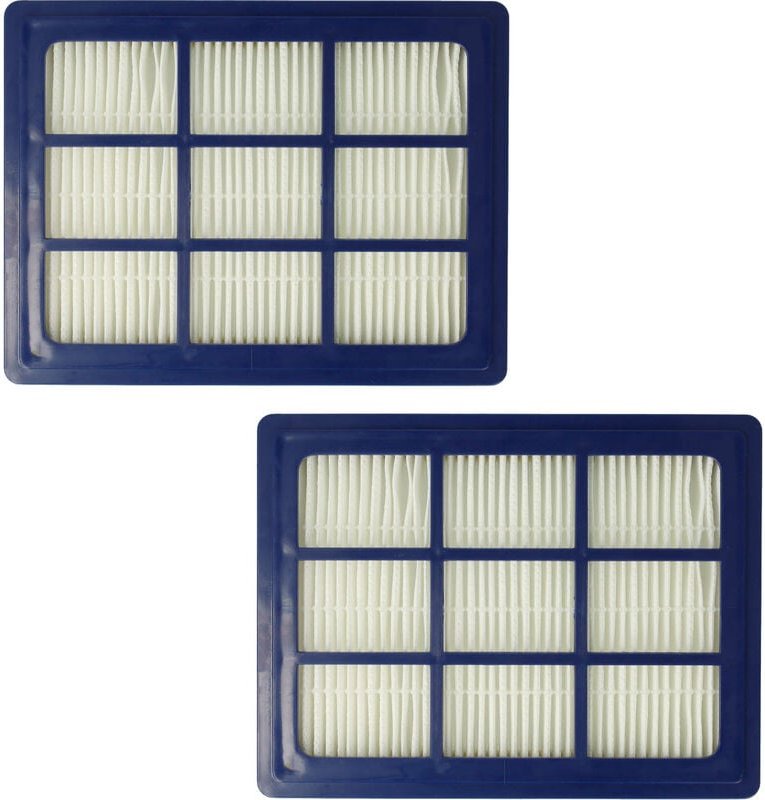 Filterset 2x Staubsaugerfilter kompatibel mit Nilfisk GD10 Hepa, GD5 Hepa, GD5 Hepa Basic Staubsauger - hepa Filter Alle...