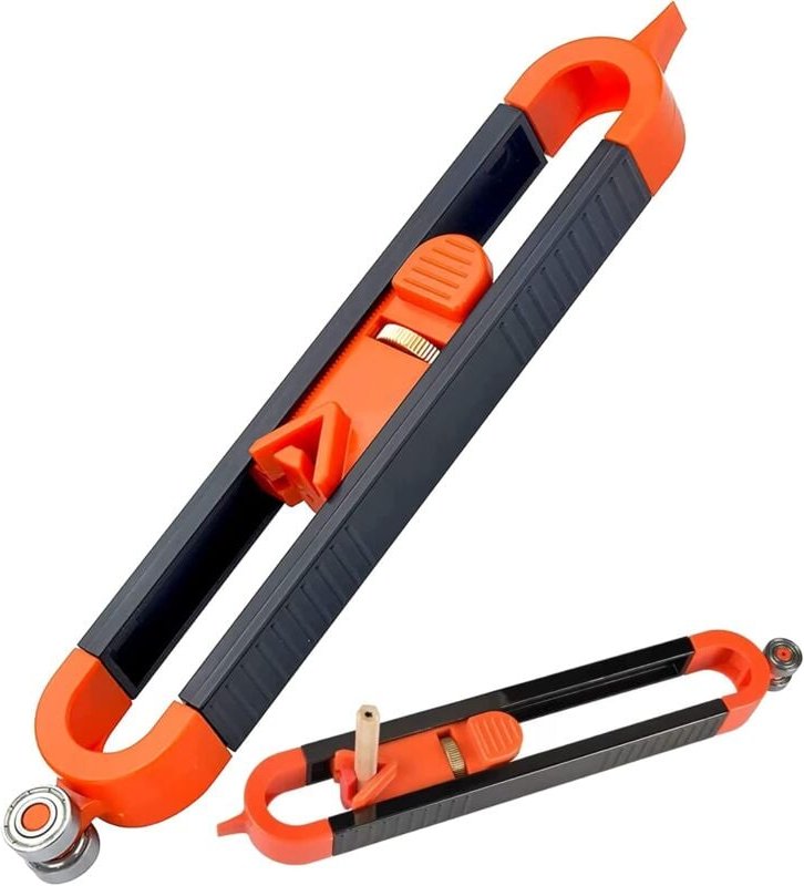 Kontur-Anreißwerkzeug, Präzisions-Anreißwerkzeug, Kontur-Anreißwerkzeug mit Schloss – Holzbearbeitungsschalung, Bauwerkz...