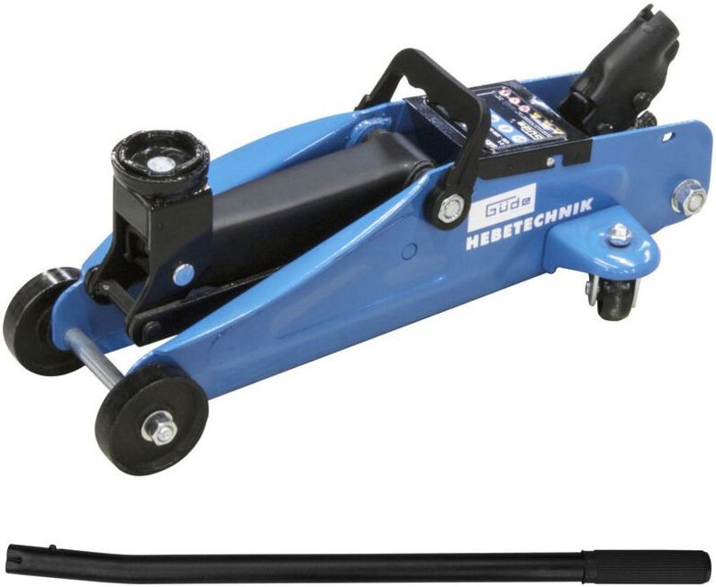 Rangierwagenheber grh 2/330 – Hydraulikheber 2t, Werkstatt geeignet - Güde