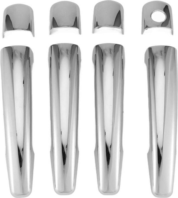 Für 208 2012-2018 Luxuriou Chrom Außentürgriffabdeckung Autozubehör Aufkleber Trim Set