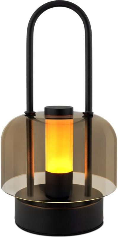 Led Tischlampe kabellos mit Akku - Höhenverstellbare Nachttischlampe dimmbar (1800K-6500K) mit Speicherfunktion, usb-c A...