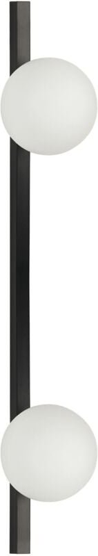 Wandlampe ISABELLA Metall Schwarz