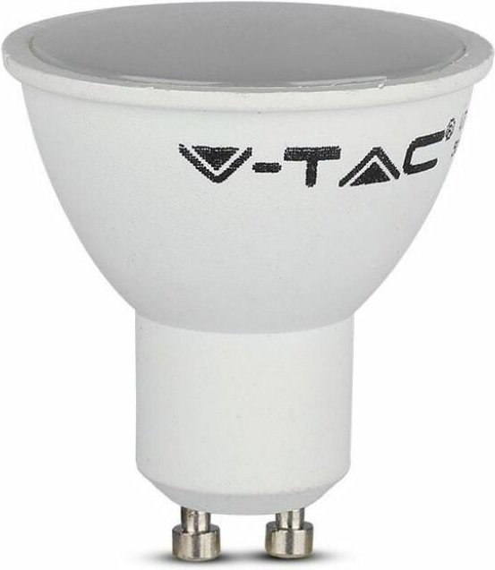 V-tac - GU10 LED-Strahler, 5 w, 110°, mattierte Abdeckung, Kaltweiß (Karton mit 3 Stück)