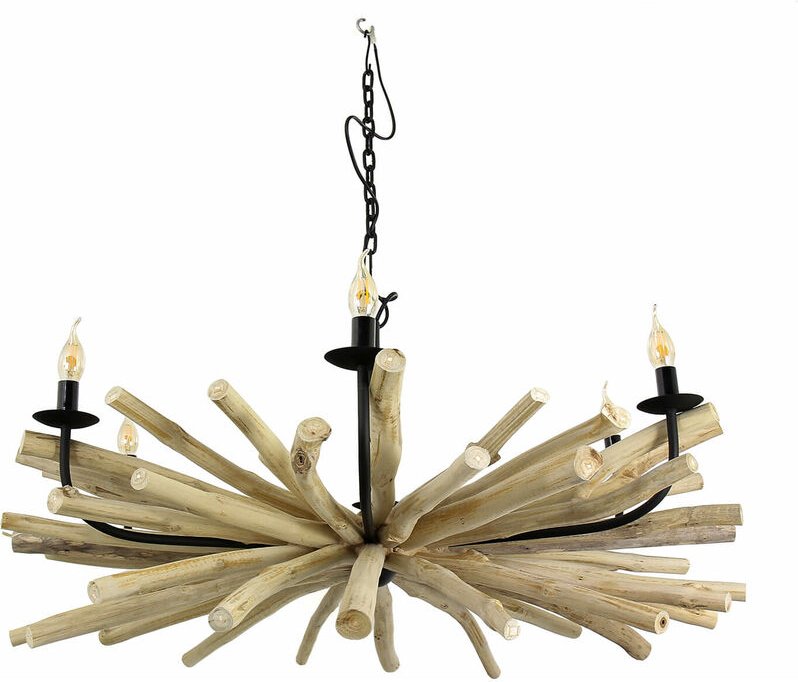 Design Kronleuchter Pendelleuchte Treibholz Metall Handarbeit bangkok