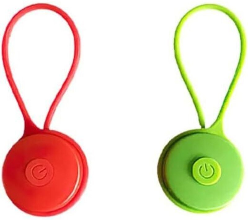 Stück LED-blinkende Schultasche, Sicherheitslichtreflektoren, mit 3 Beleuchtungsmodi, für Schultasche, Sicherheitslicht,...