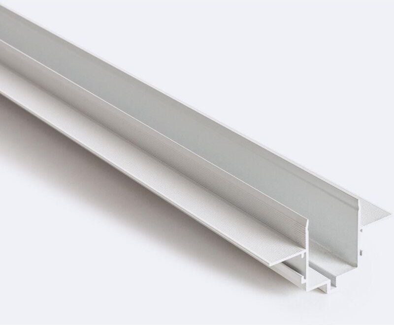 Einbauprofil für Magnetschiene 25mm SuperSlim Aufbau 48V 1m Weiß