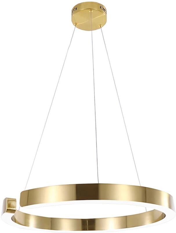 Led-Hängelampe Toolight Lhj053-Cp1 C 3 Gold, Brush Gold