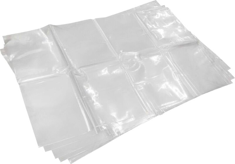 5x Entsorgungsbeutel Ersatz für Dustcontrol 4714 für Staubsauger - Polyethylen, 110cm x 70cm, Transparent - Vhbw