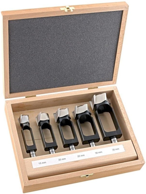 Zapfenschneidersatz 5-tlg. 15-35mm hss Fisch