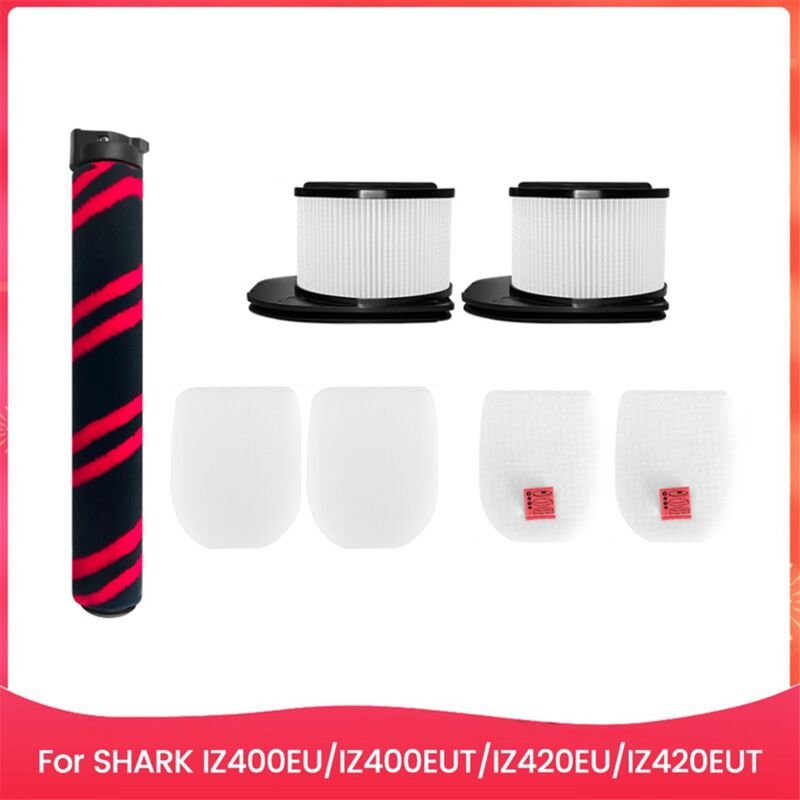 Rollenbürste HEPA-Filter Schaumstofffilz für IZ400EU/IZ400EUT/IZ420EU/IZ420EUT Akku-Staubsauger-Zubehör