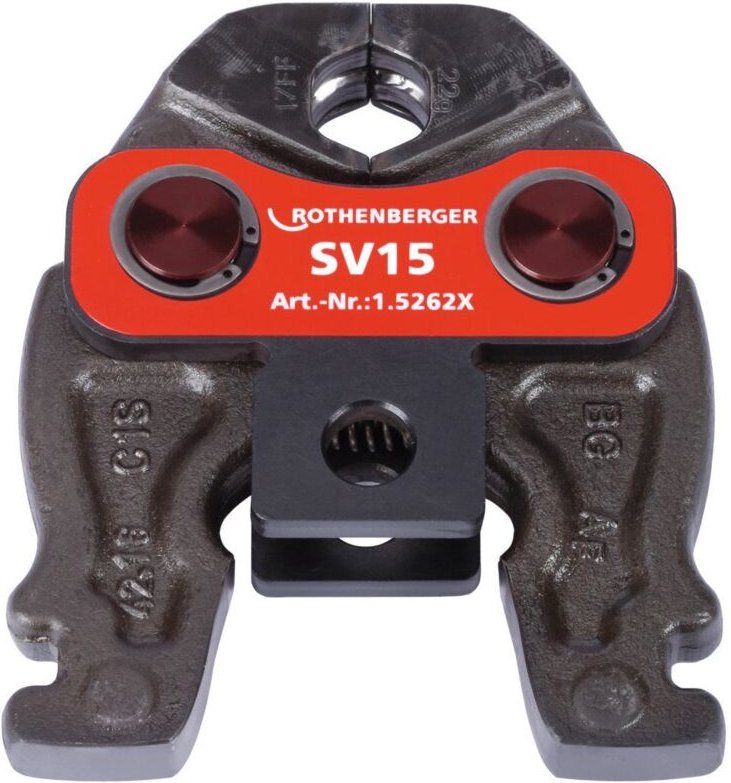 1000002800 Set of Spannbacken of Spannen Kompakt, SV-Kontur 15-18-22-28 mm - Rothenberger