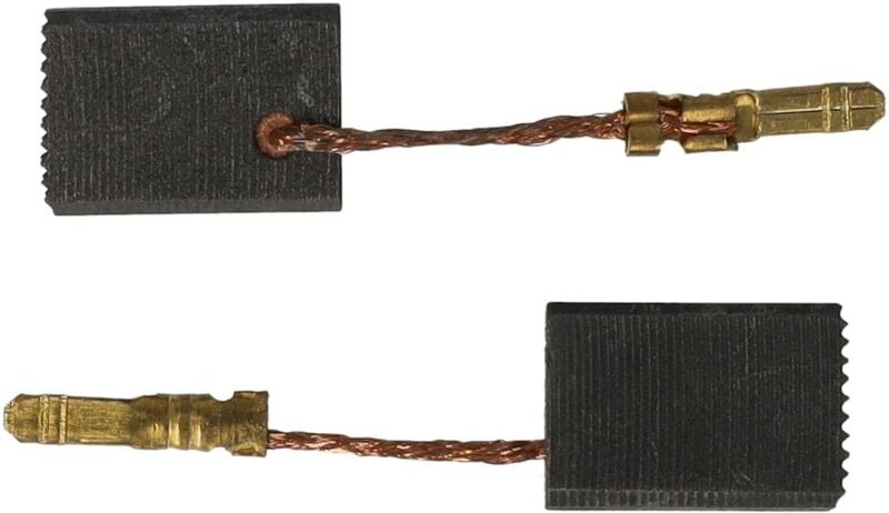 vhbw 2x Kohlebürste 16 x 11 x 5 mm kompatibel mit Metabo WEV 10-125 Quick, W 9-125 Quick, WP 9-125 Winkelschleifer, Mult...