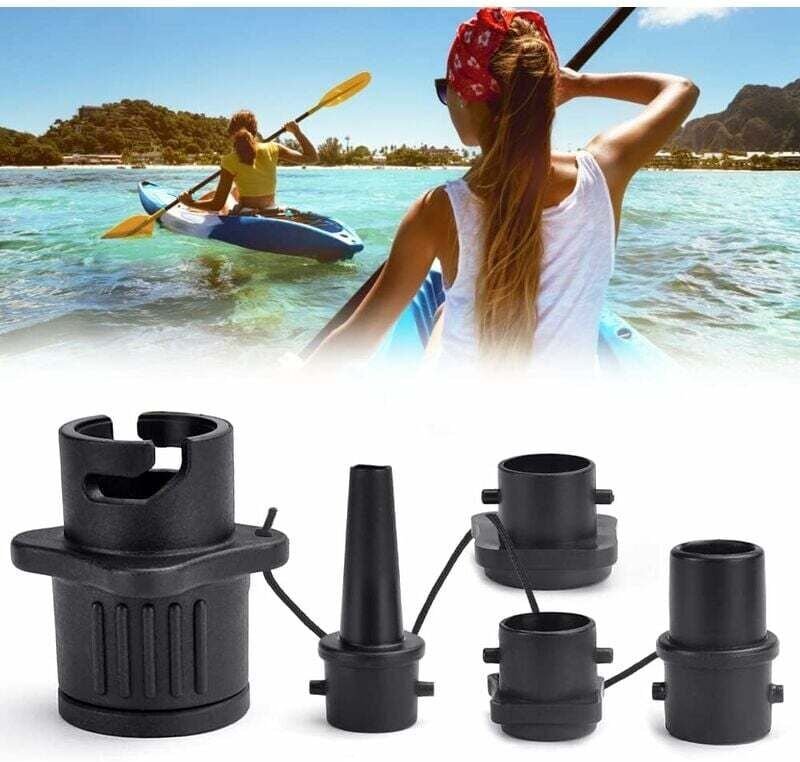 SUP-Pumpenadapter für Schlauchboot-Luftpumpenkonverter und Ventilkite/Boston Pomp
