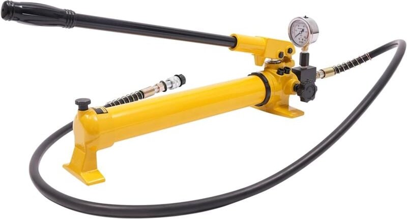 Hydraulische Handpumpe 700 Bar Hydraulik Handpumpe mit Manometer Handgriff CP-700 Manuelle Hydraulikpumpe für Wartung Re...