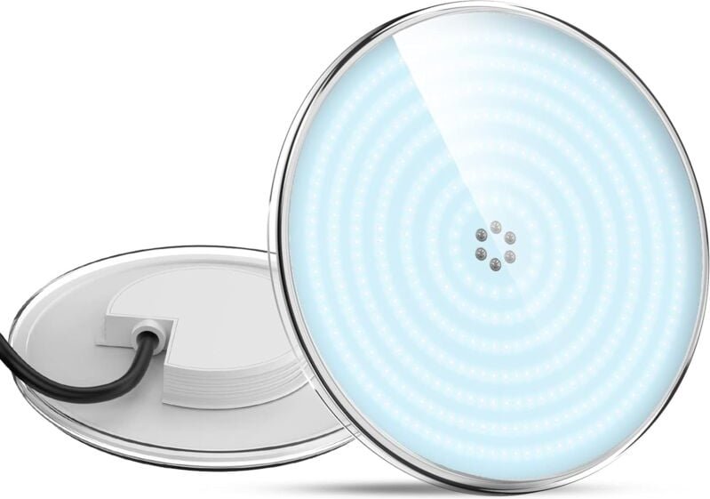 Harzgefülltes LED-Poollicht, 35 w PAR56-Poollicht (entspricht 300 w Halogenlampe), LED-Pool-Spotlicht, 3500 lm, 140 ° Ab...