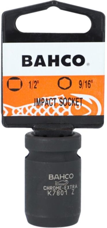 Bahco 1/2 Kraft-Steckschlüssel-Einsatz, 6kant, SW 1 5/16, SB-Verpackung