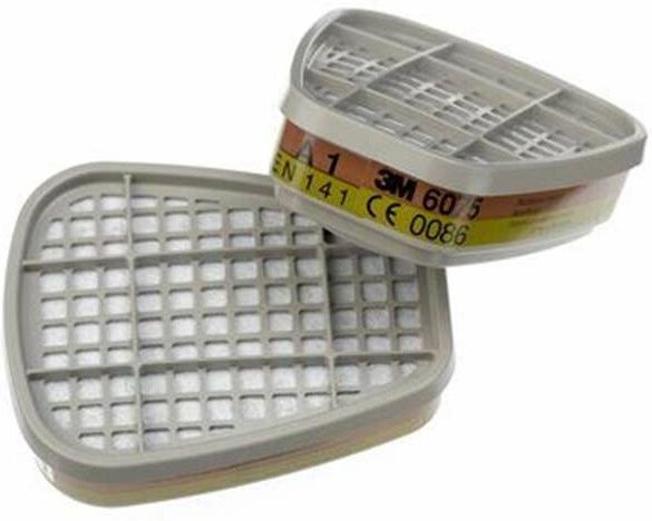 3M - 6055 Filter A2 Bajonett-Anschluss für Maskenserien 6000, 7000+7500