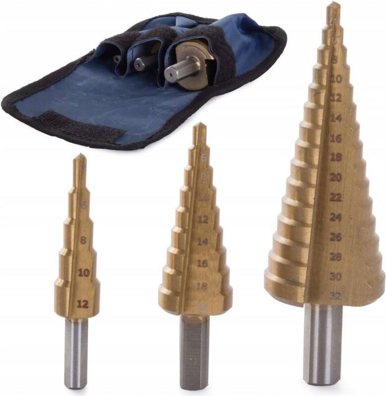 3-teiliger Bohrersatz (50) GABA