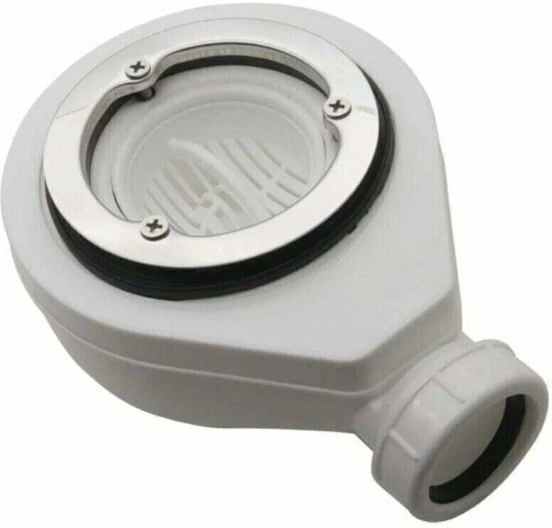 Thumbnail - DONA horizontaler Ablauf ohne Abdeckung Ø90 für Duschwannen, Sunny