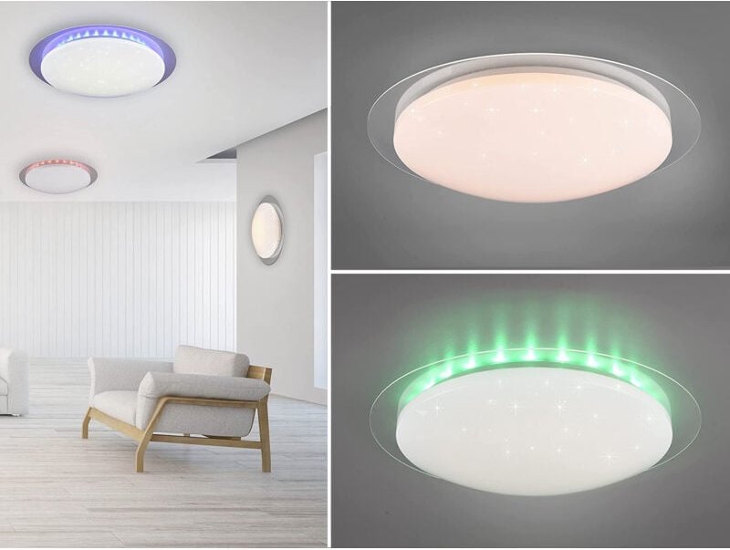 Thumbnail - Led Deckenleuchte Bilbo weiß Deckenleuchte - Reality