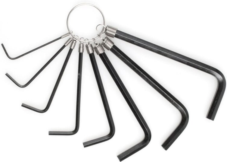 Stein Carbon-Inbusschlüsselsatz mit Ring 8-teilig