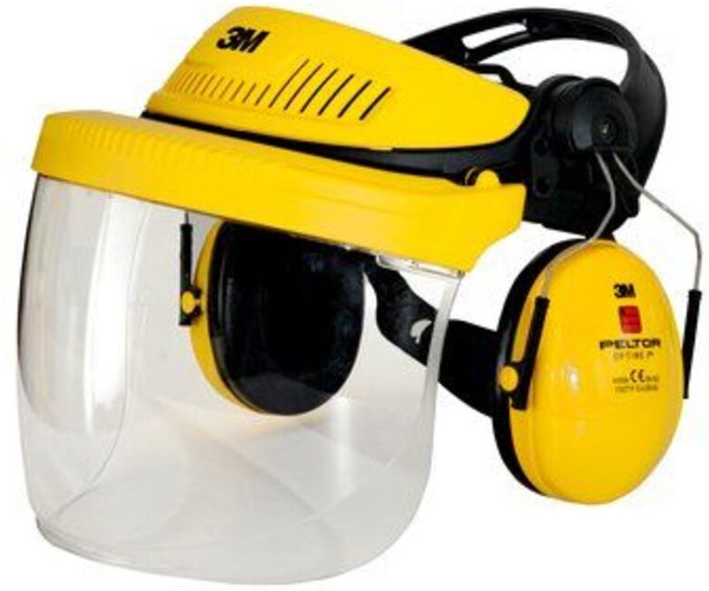 3M - Schutzhelm G500 gelb m.H510P3E m.Polycar.5F-11