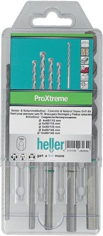 Betonbohrer ProXtreme 4/5/6/8/10mm - Heller