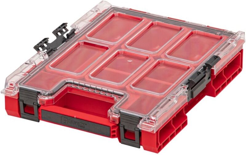 System one Organizer m red ultra hd Organizer 365 x 265 x 77 mm 2,5 l stapelbar IP66 - Qbrick