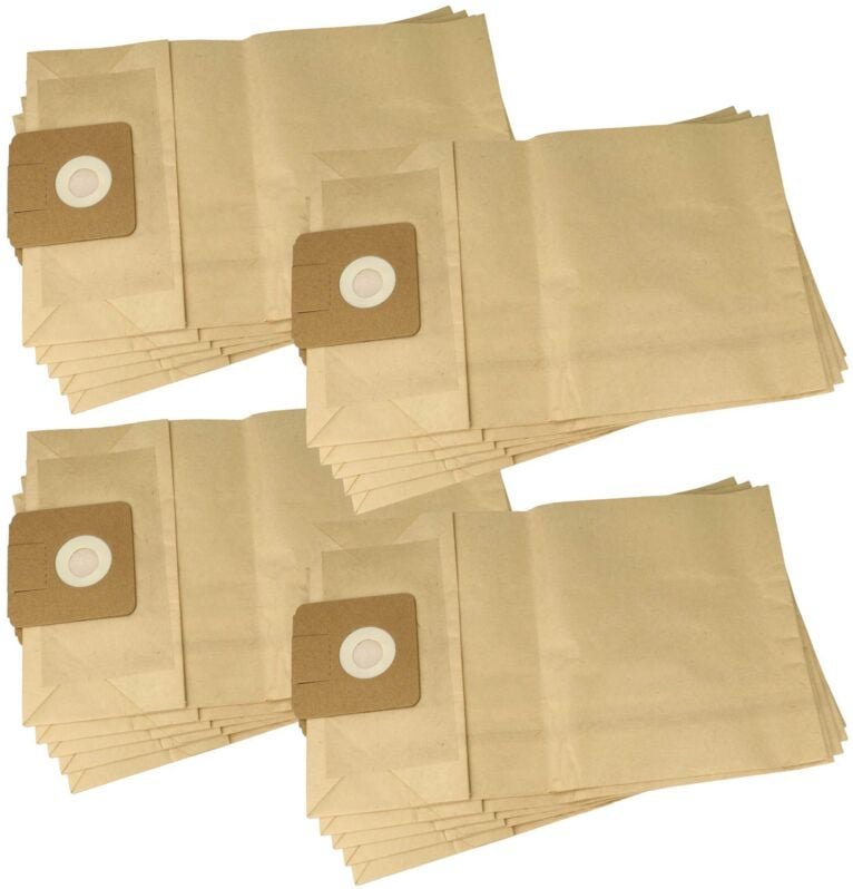 20x Staubbeutel kompatibel mit Taski Baby Bora 8500.600, 822, 6501, 4T79, 479 Staubsauger - Filterpapier, ta 1, 40cm x 2...