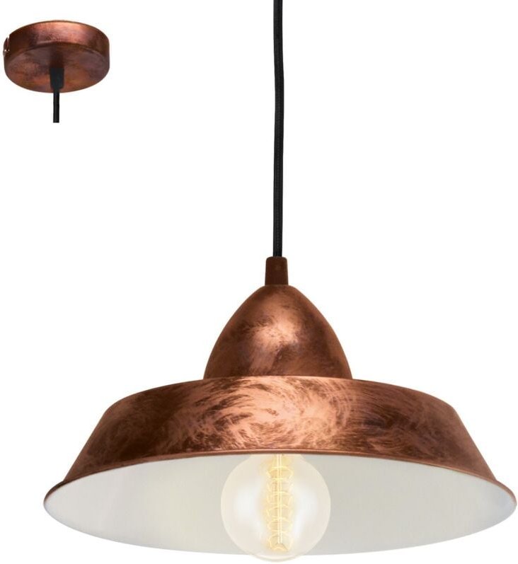 Eglo - Pendelleuchte Auckland kupfer-antik Pendelleuchte