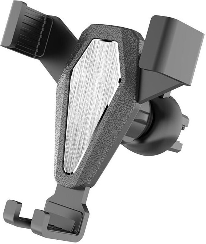Gravity Autohalterung für Smartphone an der Lüftungsöffnung, silber