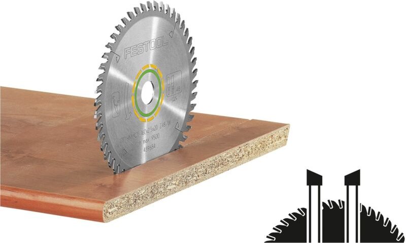 Kreissägeblatt wood fine cut hw 190x2,4 ff W48 - 492050 - Festool