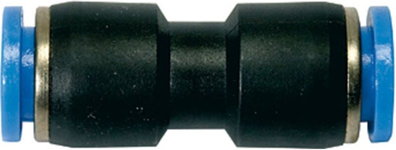 Riegler Gerade Steckverbindung »Blaue Serie«, für Schlauch-Außen-Ø 4